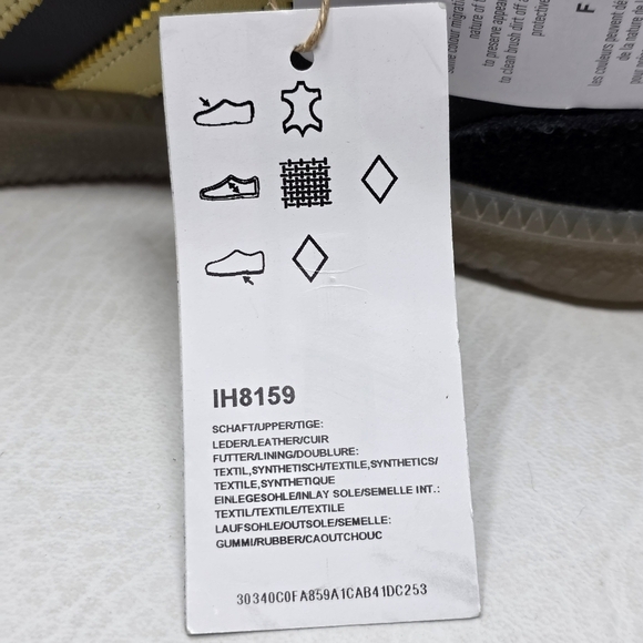 adidas Samba x Lionel Messi Triunfo Dorado Black Gold Men Shoes IH8159 Sz 11 New - Picture 11 of 12